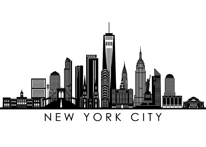 New York City Skyline USA