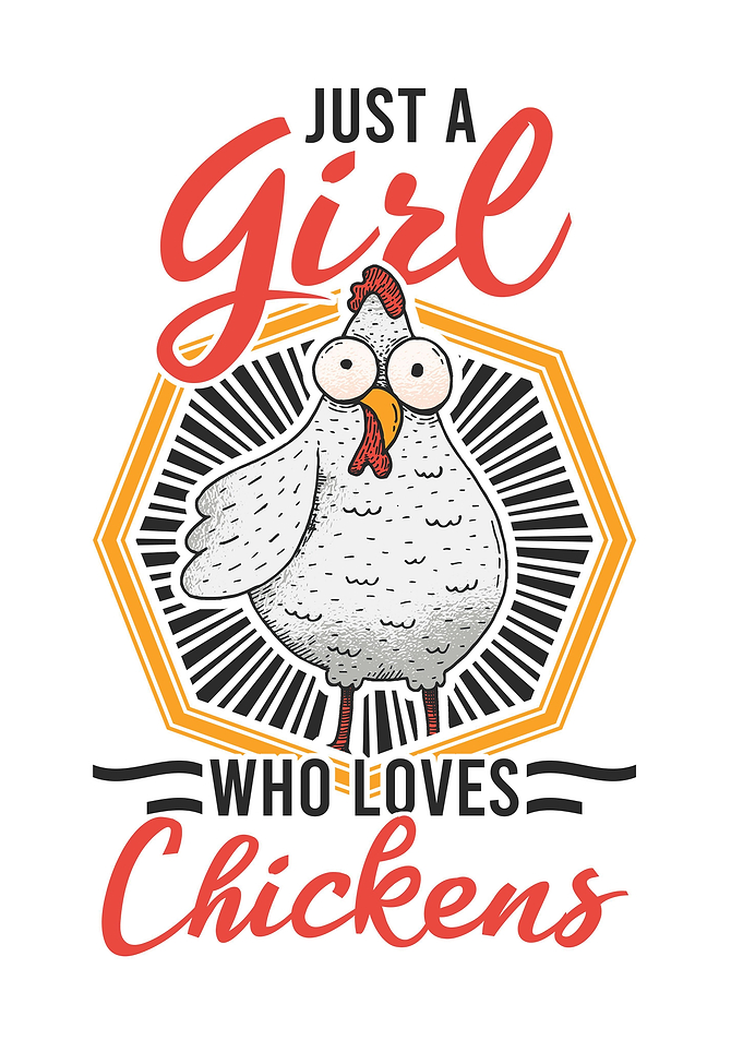 Chicken Girl Breeding Gift