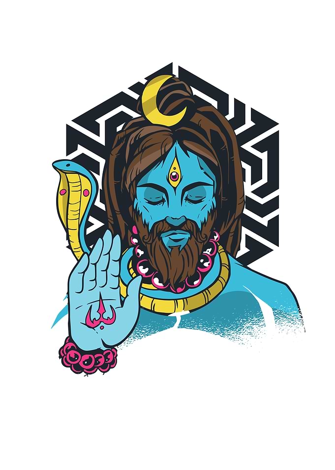 SHIVA SNAKE MANDALA