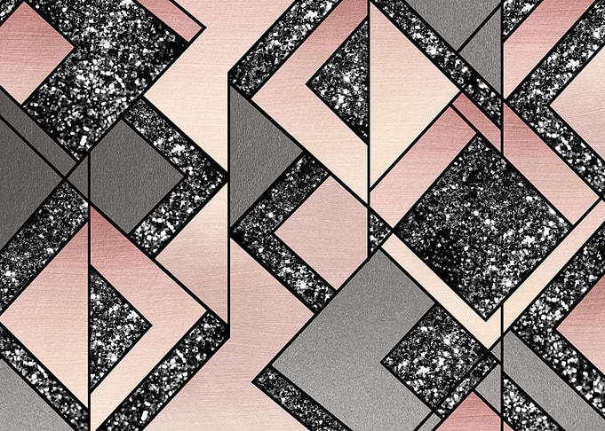 Art Deco Geo Glitter 2
