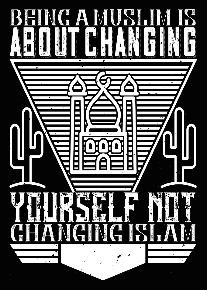 Lettering for Faith Muslim