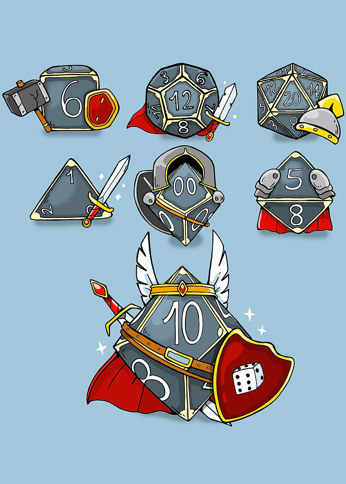 Set Dice Paladin