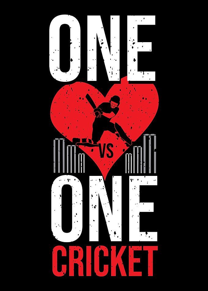 One vs One Cricket Player