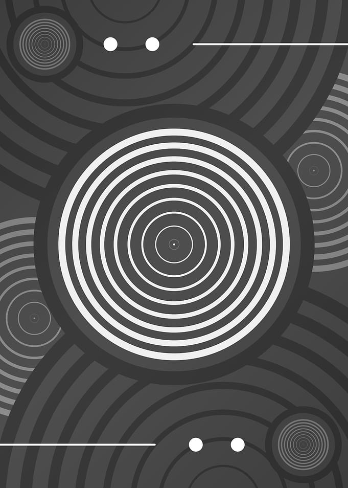 White and Gray Geometric