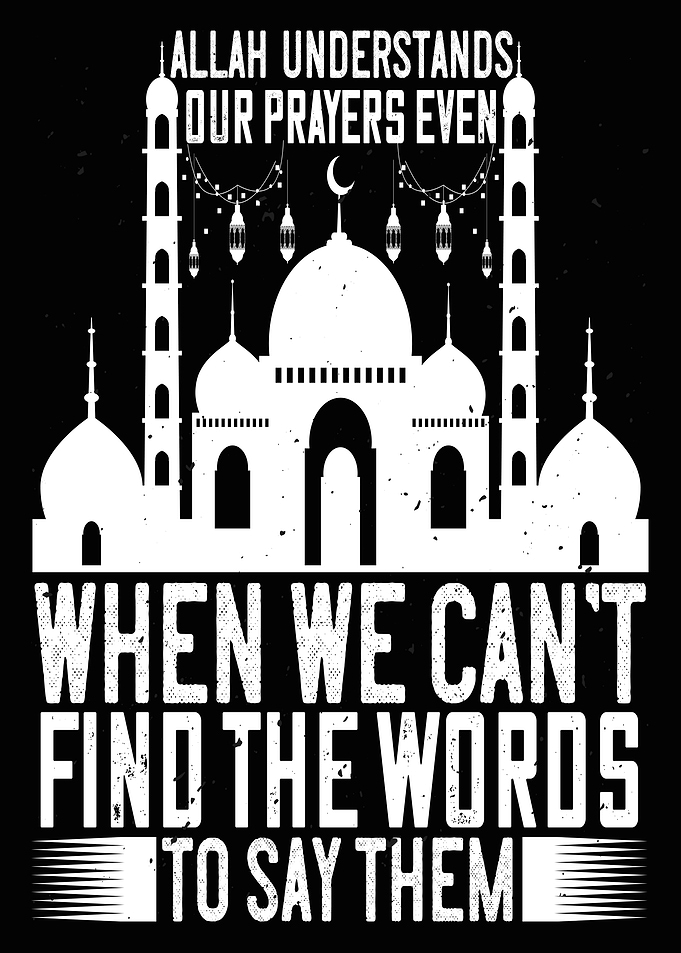 Lettering for Faith Muslim