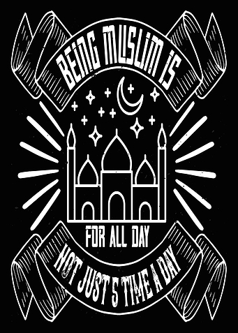 Lettering for Faith Muslim
