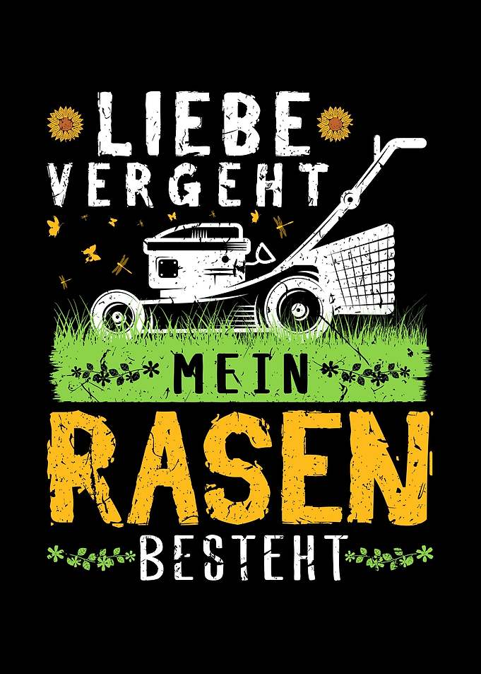Liebe Rasen Garten