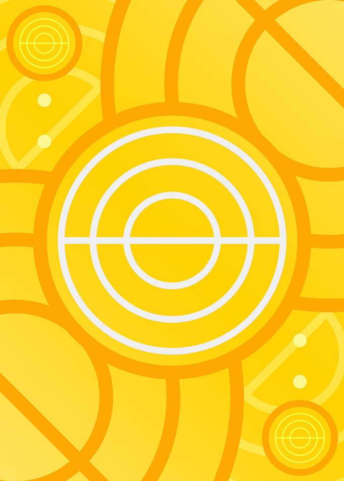 Happy Yellow Orange Glyph