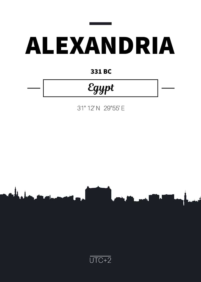 Alexandria Egypt skyline