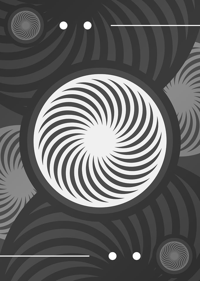 White and Gray Geometric