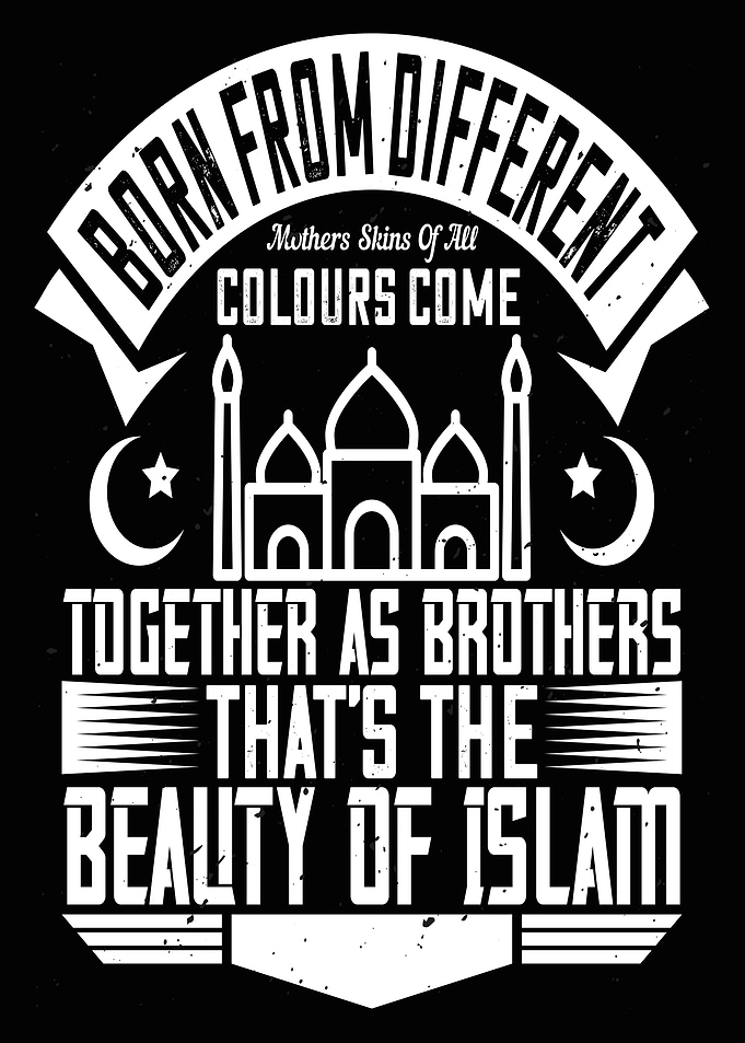 Lettering for Faith Muslim