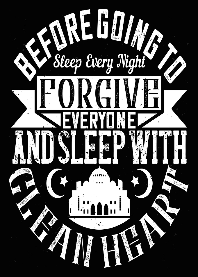 Lettering for Faith Muslim