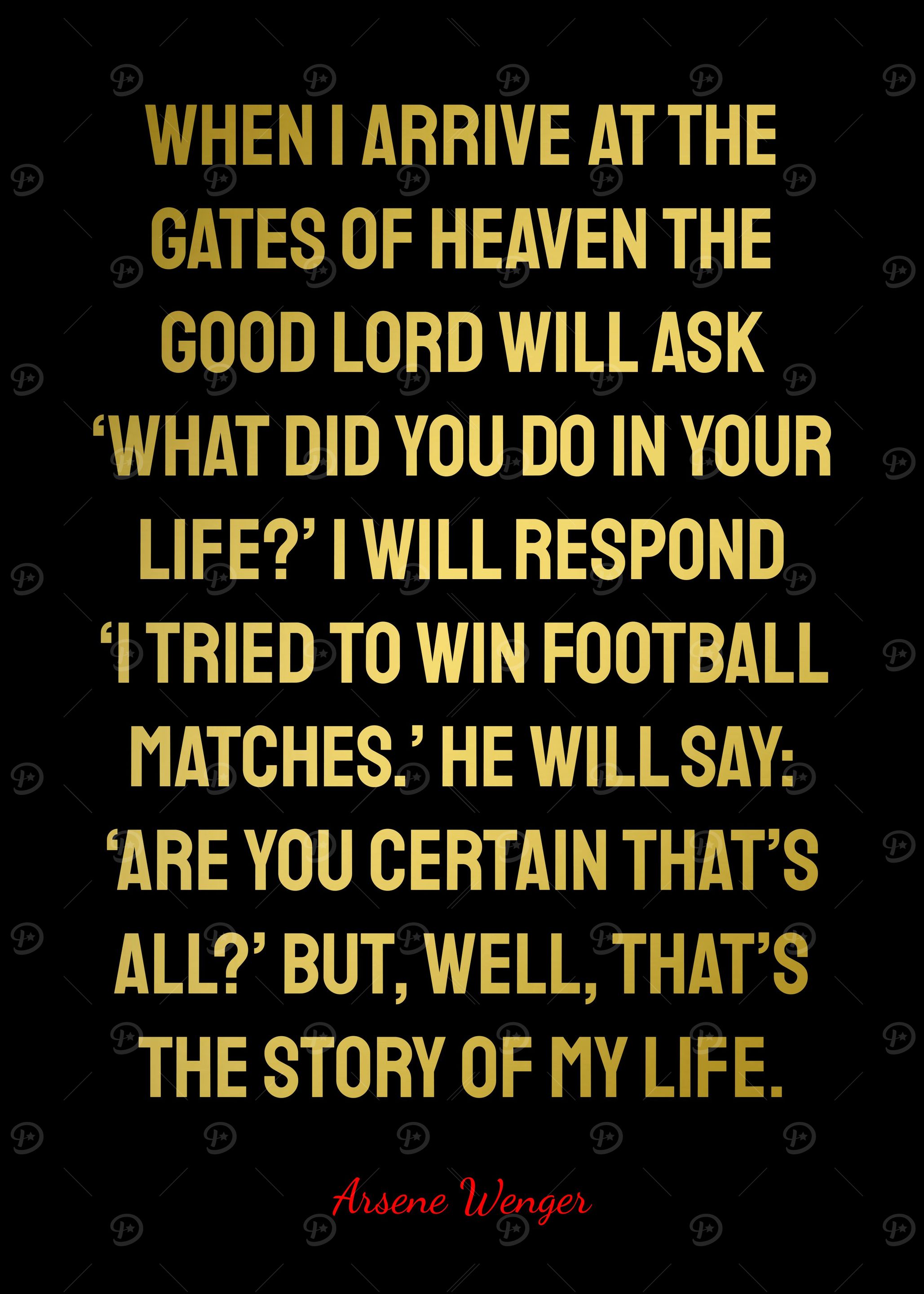 Arsene Wenger Quotes