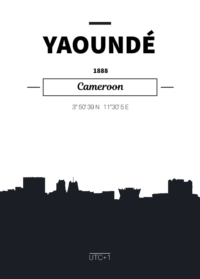 Yaounde Cameroon skyline
