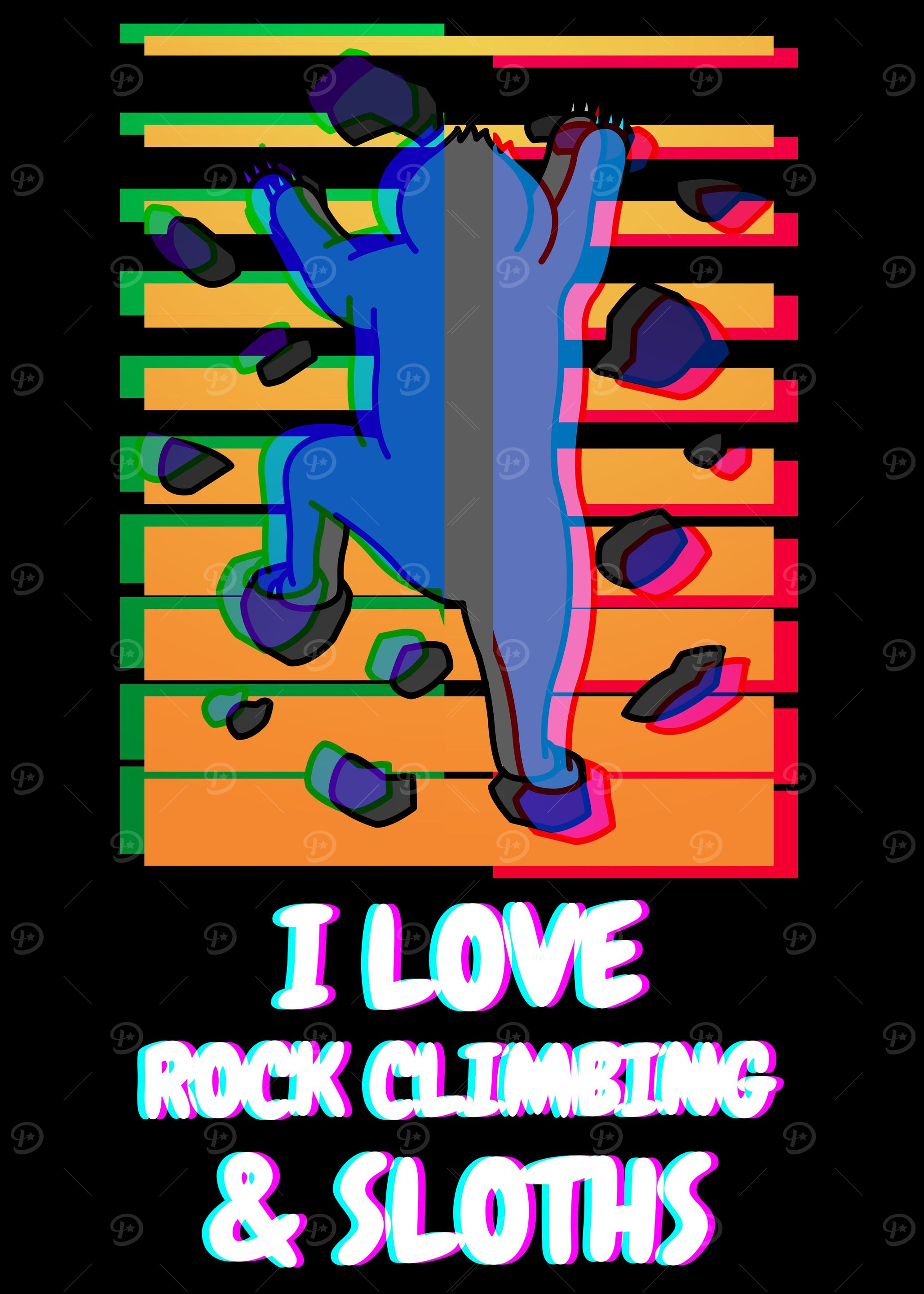 Rock Climbing Dog