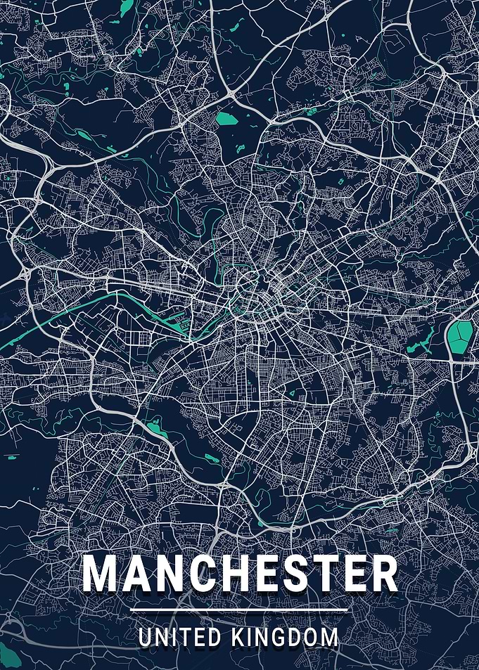 Manchester City Map
