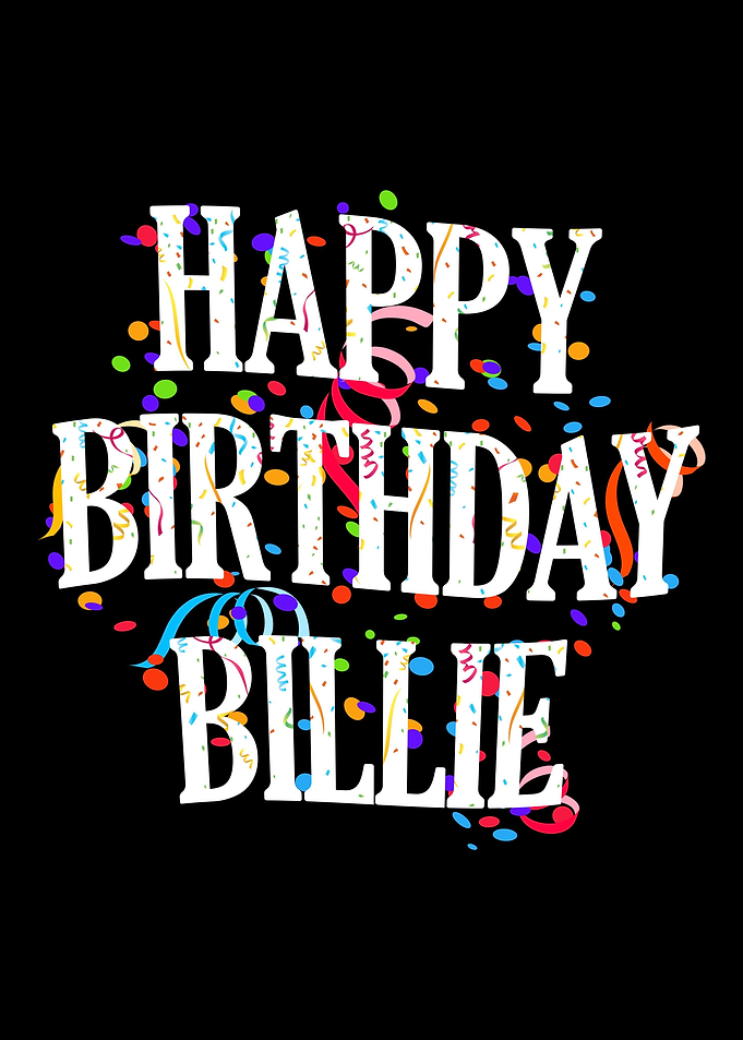 Happy Birthday Billie