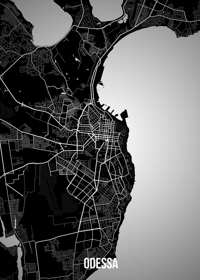 Odessa dark map