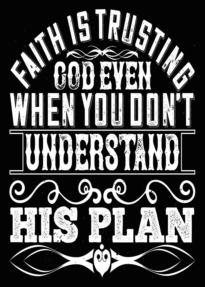 Lettering for Faith Muslim