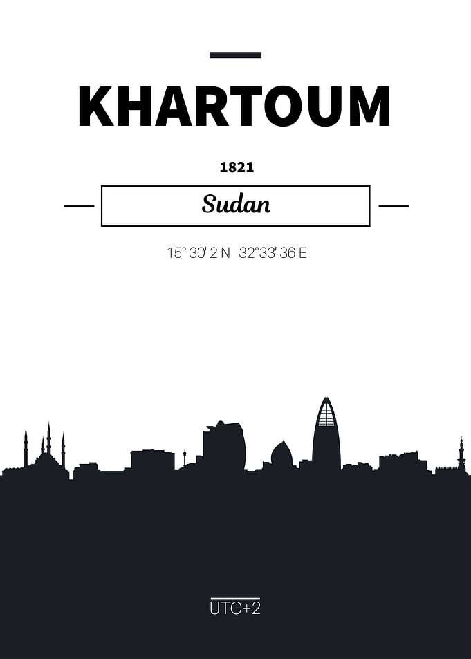 Khartoum Sudan skyline