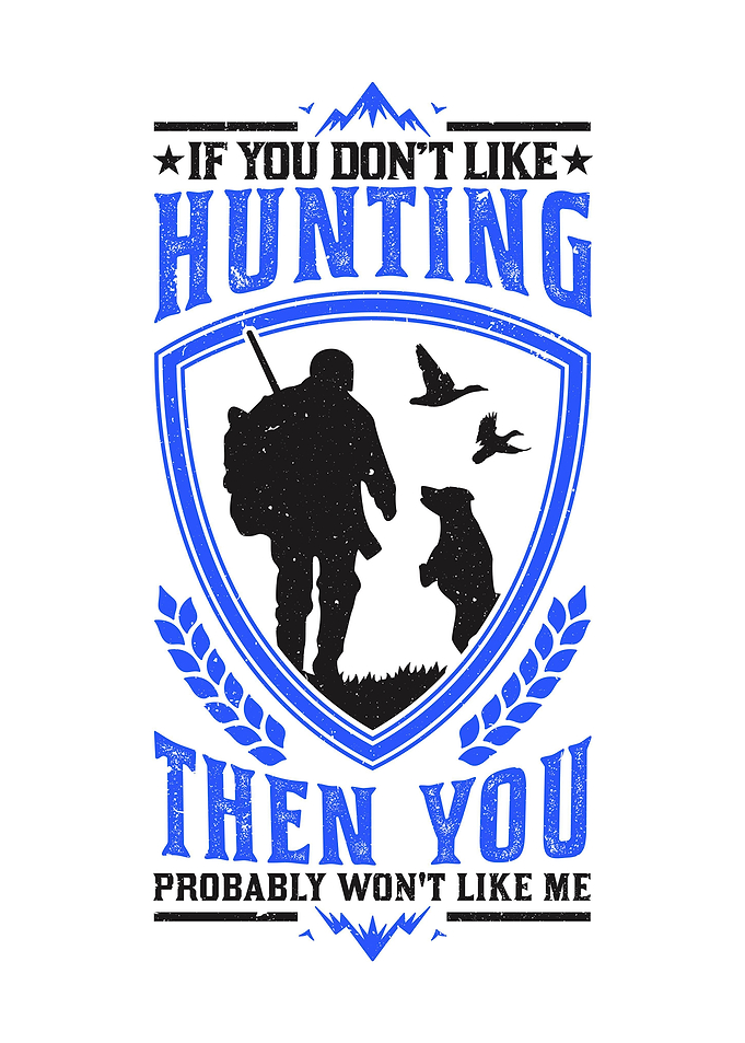 Hunter Saying Boar Hunt