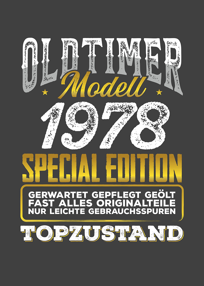 Classic car modell 1978