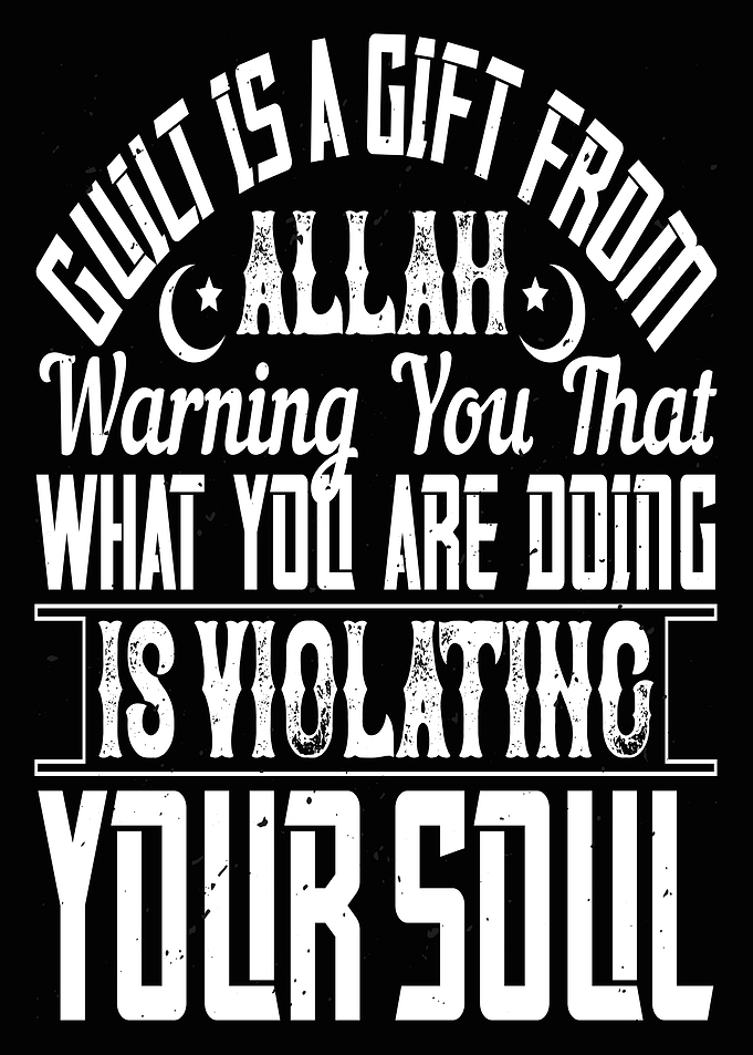 Lettering for Faith Muslim