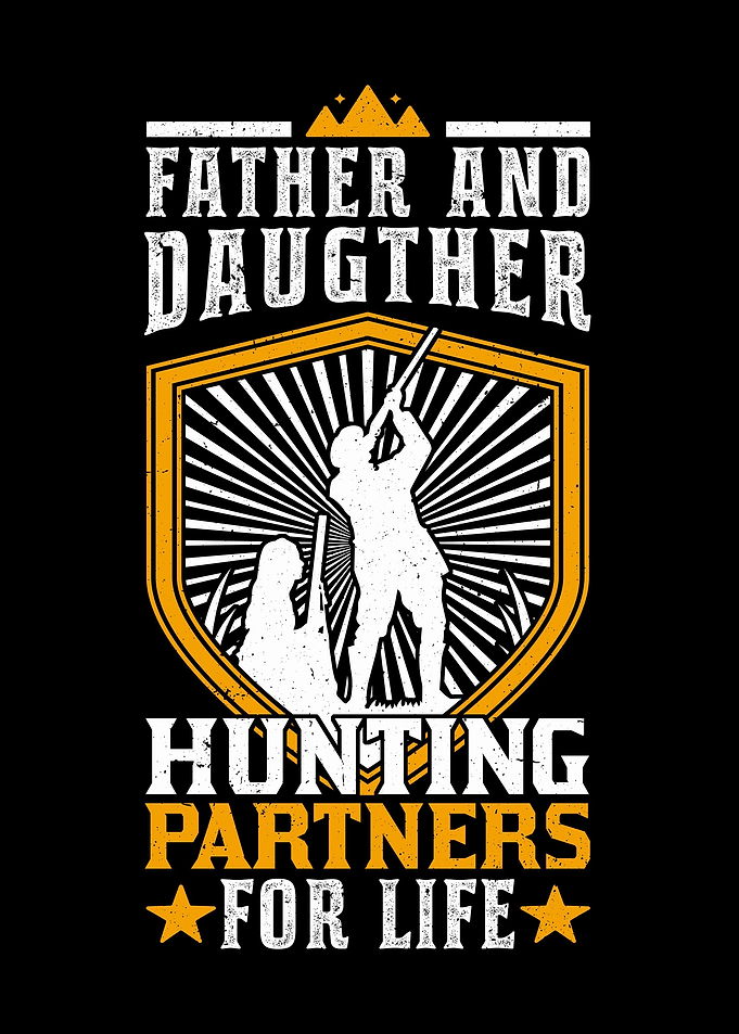 Hunter Father And Daughter