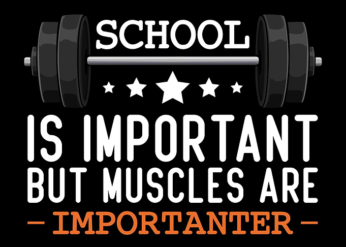School Is Important But Mu