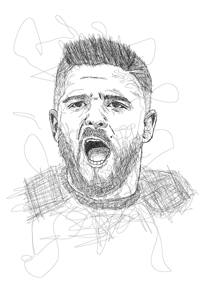 Scribble art