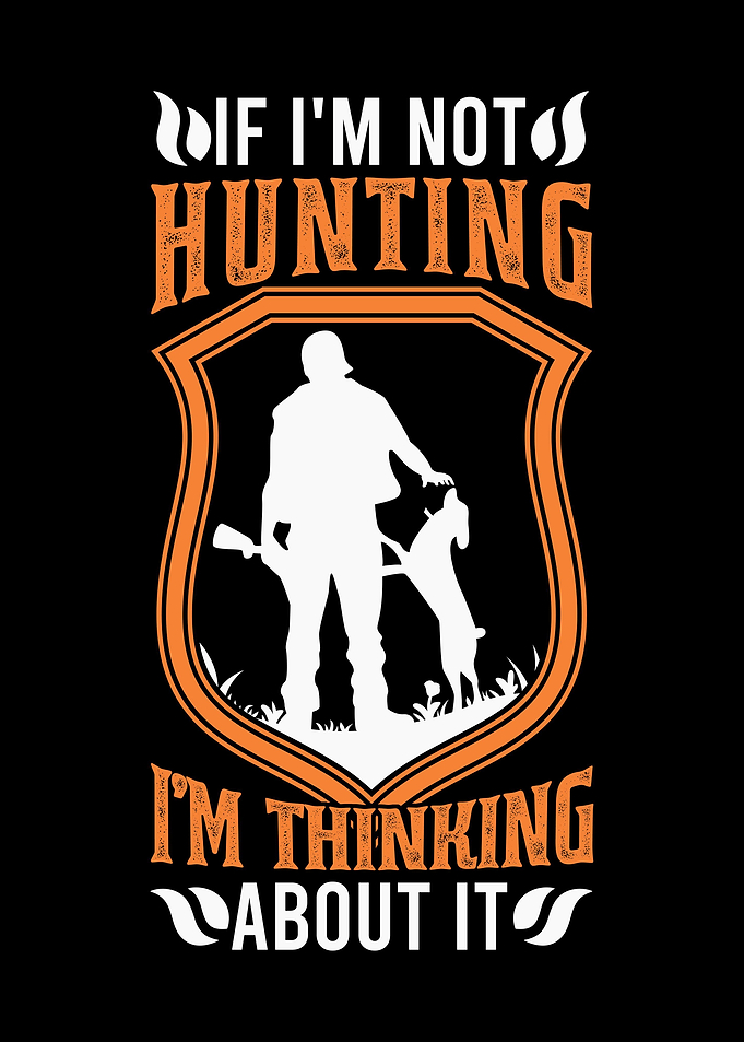 Hunter Saying Boar Hunt