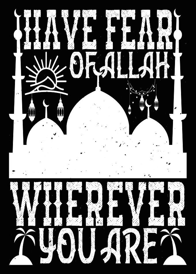 Lettering for Faith Muslim