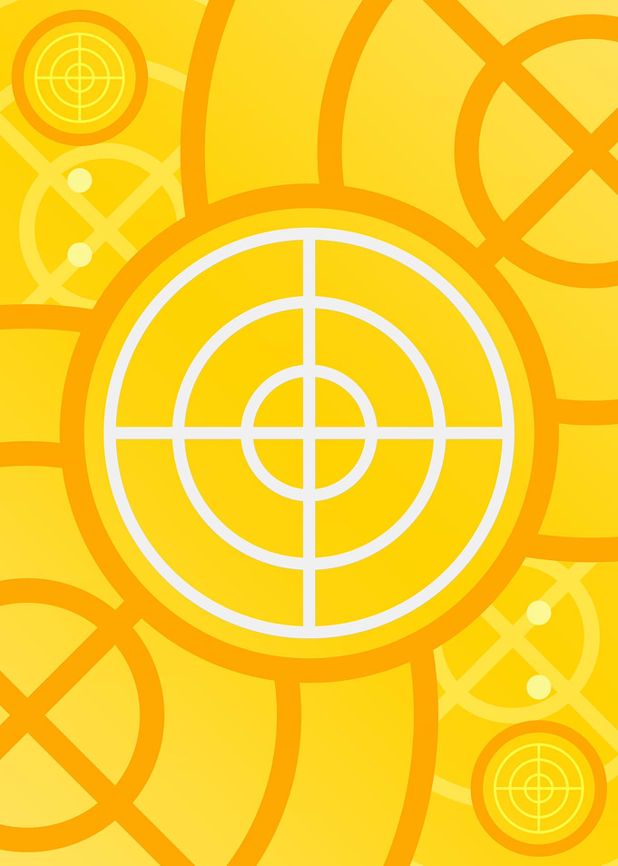 Happy Yellow Orange Glyph
