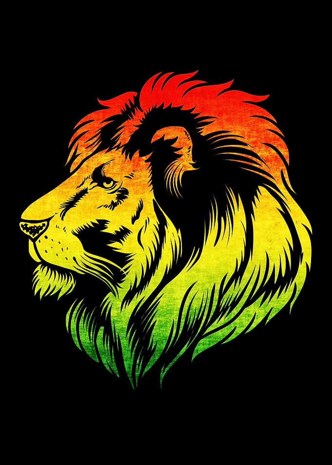 Reggae Lion Head