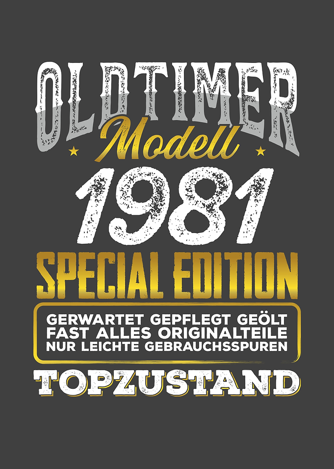 Classic car modell 1981