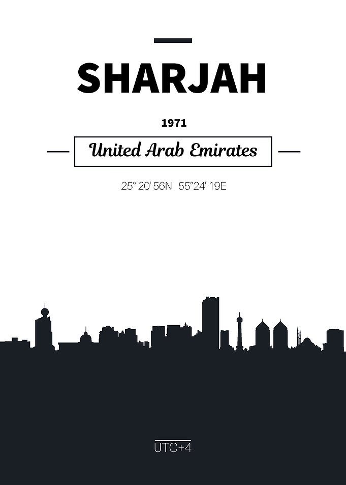 Sharjah UAE skyline