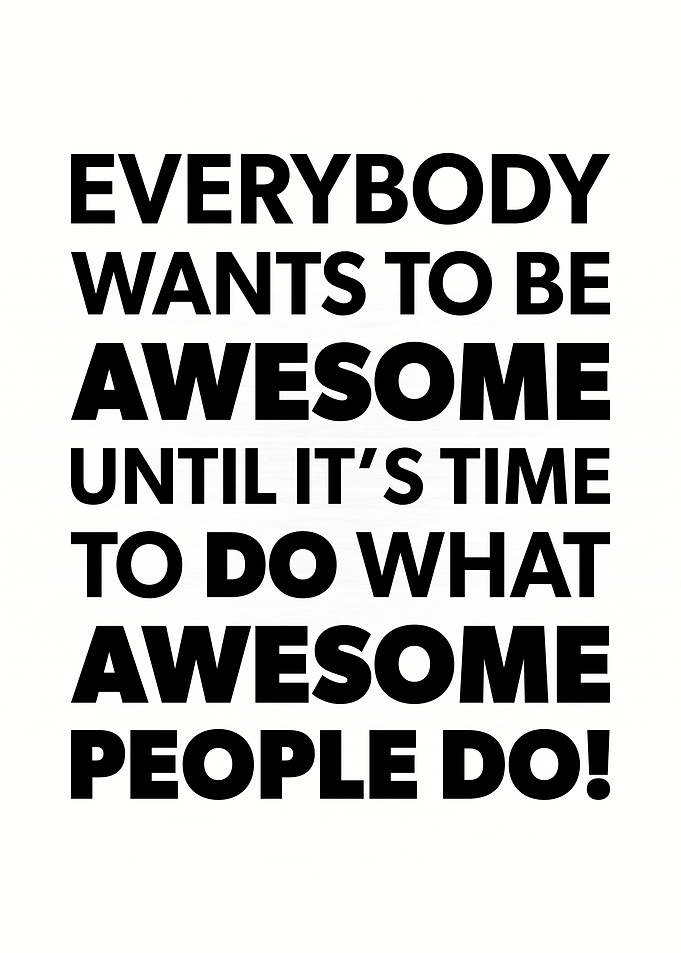 Be Awesome