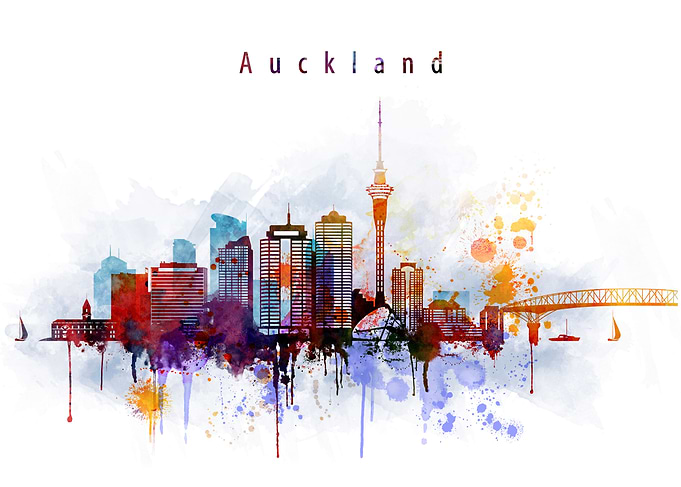 Auckland New Zealand City