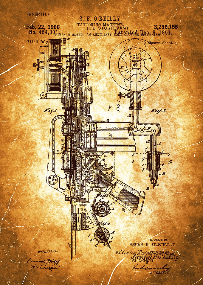 1 First Tattoo Machine Pa