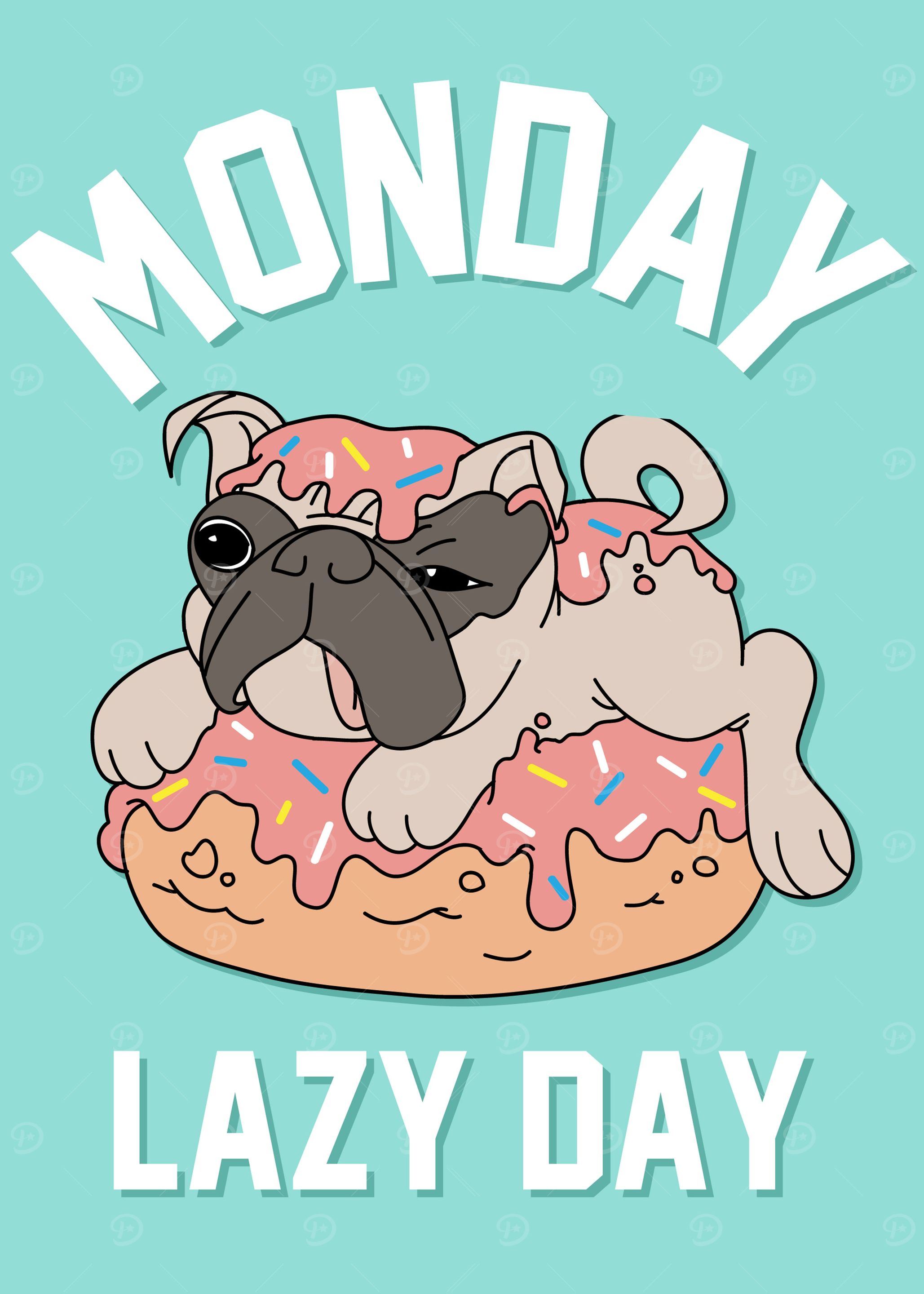 Monday Lazy Day Dog lover