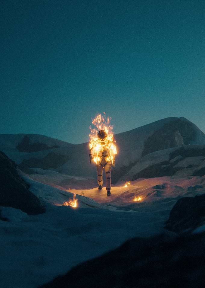 BURNING UP