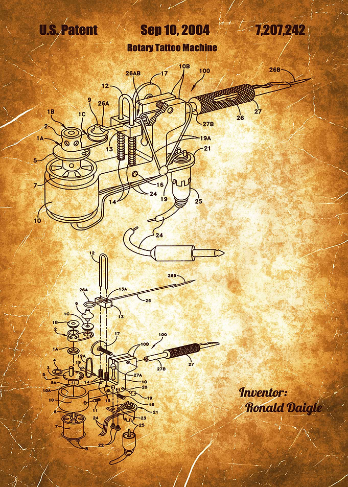 3 Rotary Tattoo Machine G