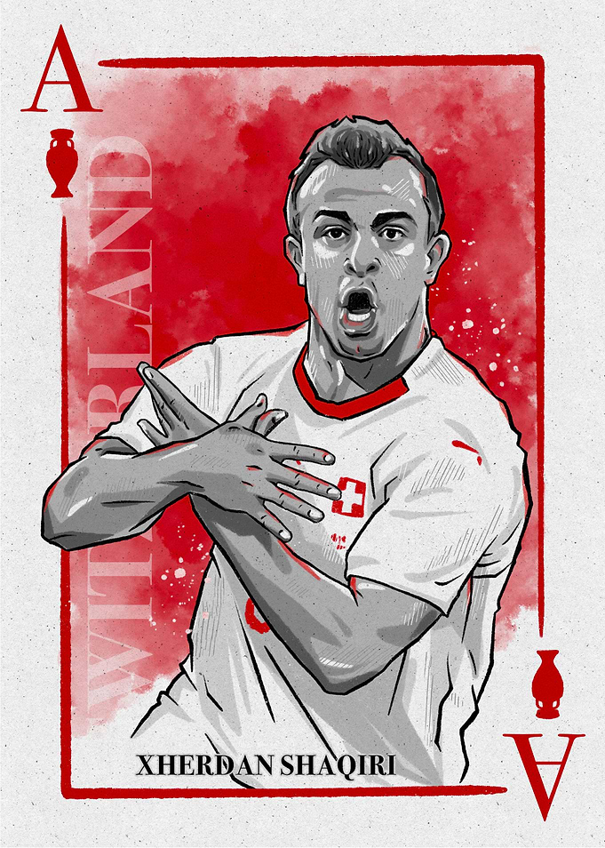 Xherdan shaqiri for euro