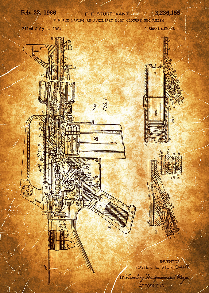 1 M16 Rifle Patent
