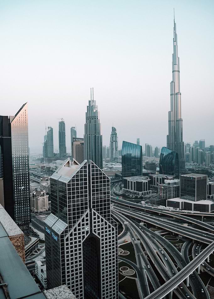 Dubai City Skyline