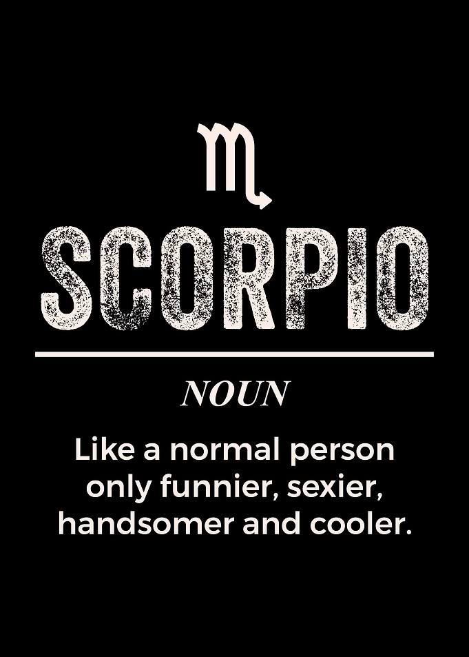 Scorpio Definition Apparel