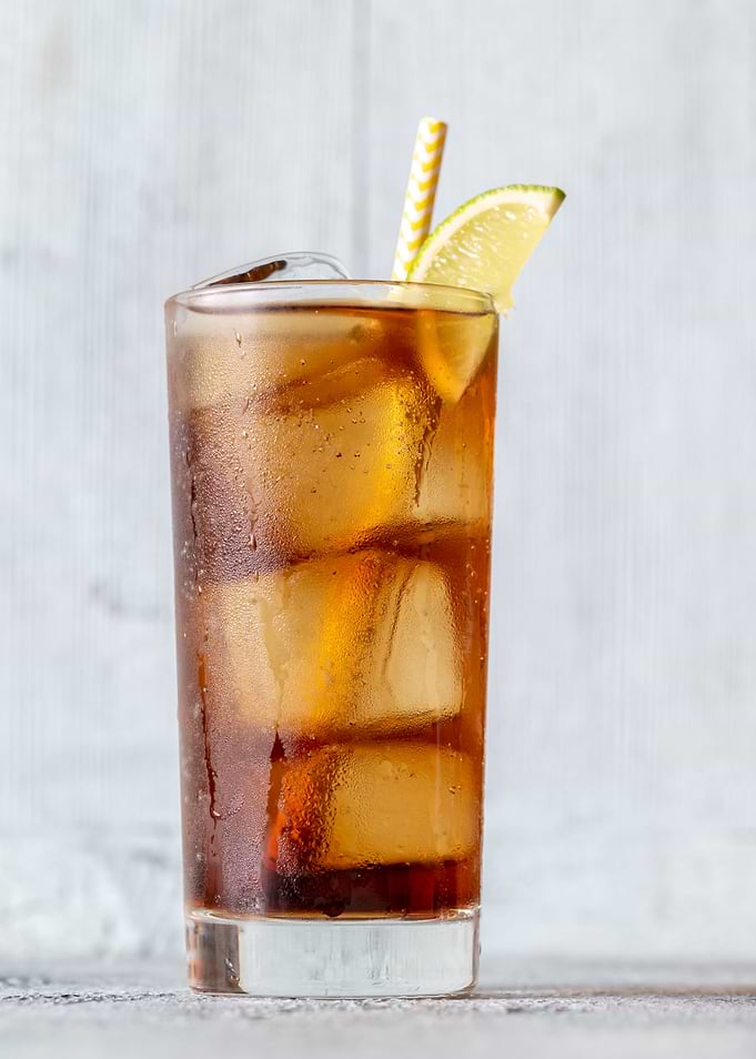 Glass of Cuba Libre
