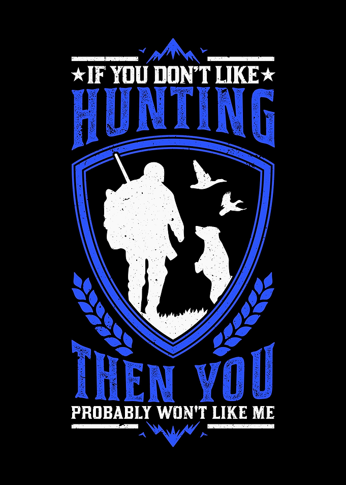Hunter Saying Boar Hunt