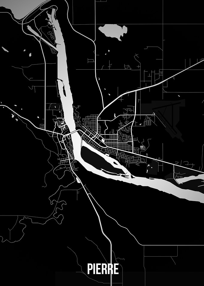 Pierre dark map