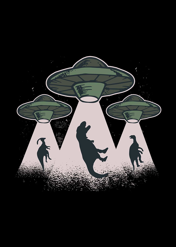 UFO DINO ABDUCTION